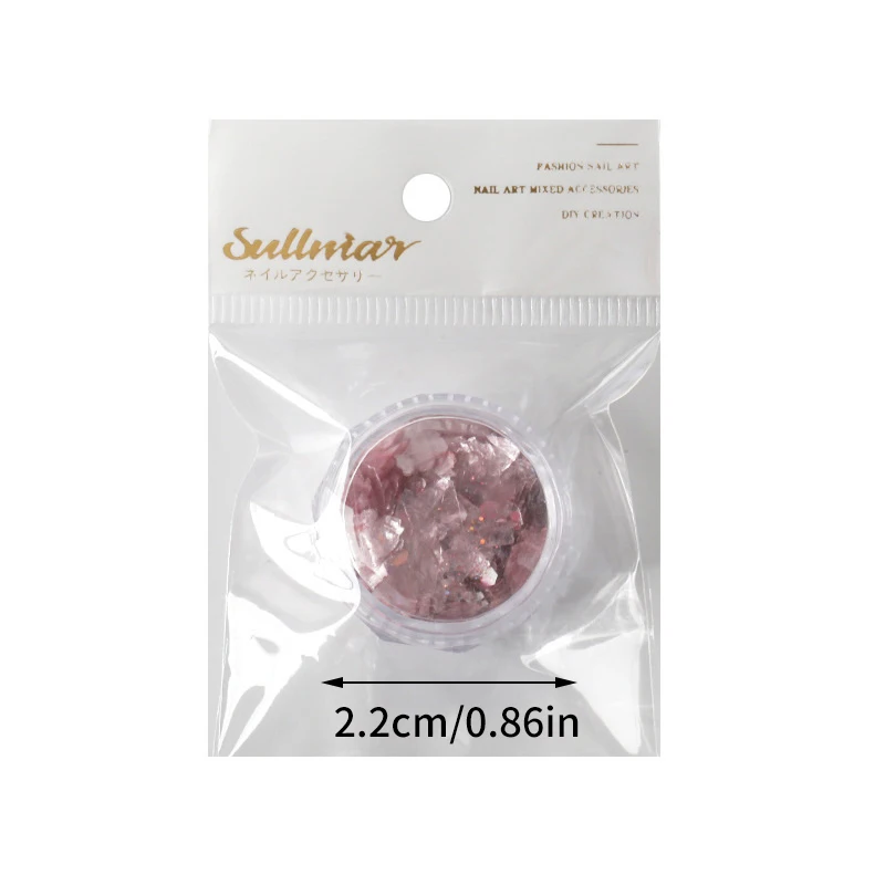 สี Holographic Chunky Glitter รวมเลเซอร์เล็บ Glitter Flakes Chunky Holographic เลเซอร์เล็บ Glitter