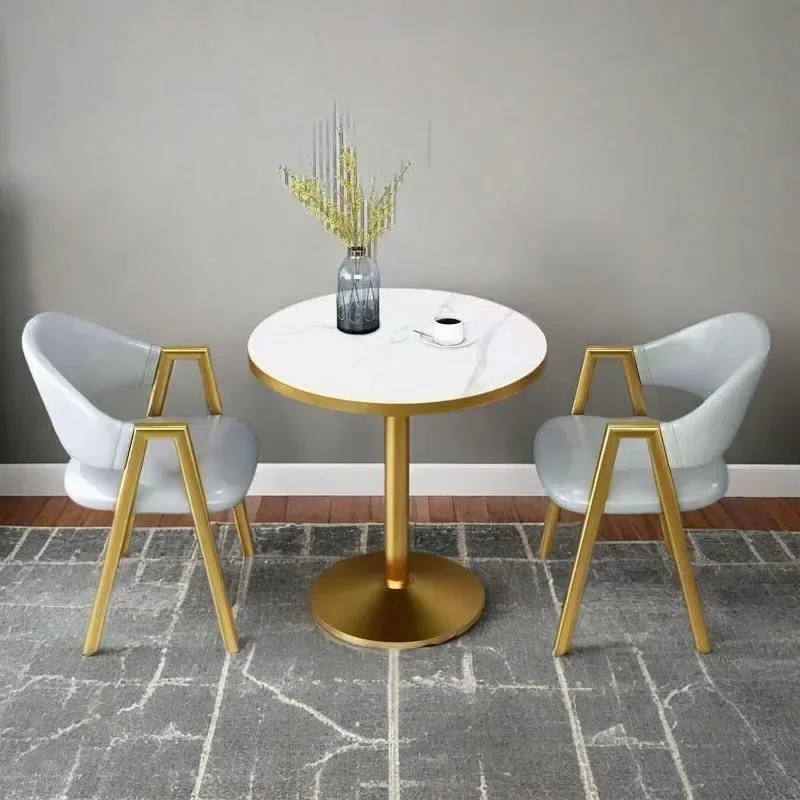 Modern simple leisure small apartment reception negotiation table