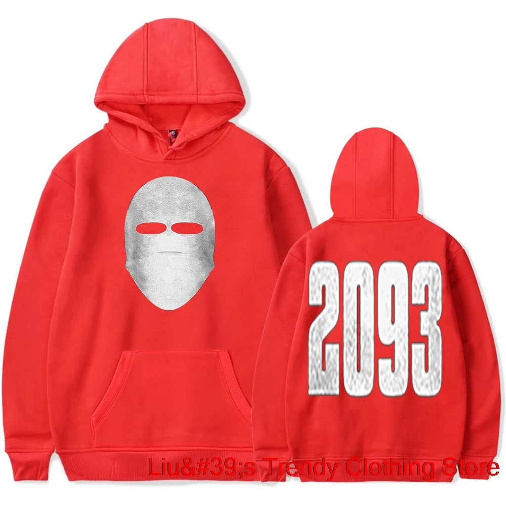 Yeat Mask Hoodies 2093 Album Rapper Merch Pullovers Women Men Fashion Casual HipHop Style Sweatshirts Top