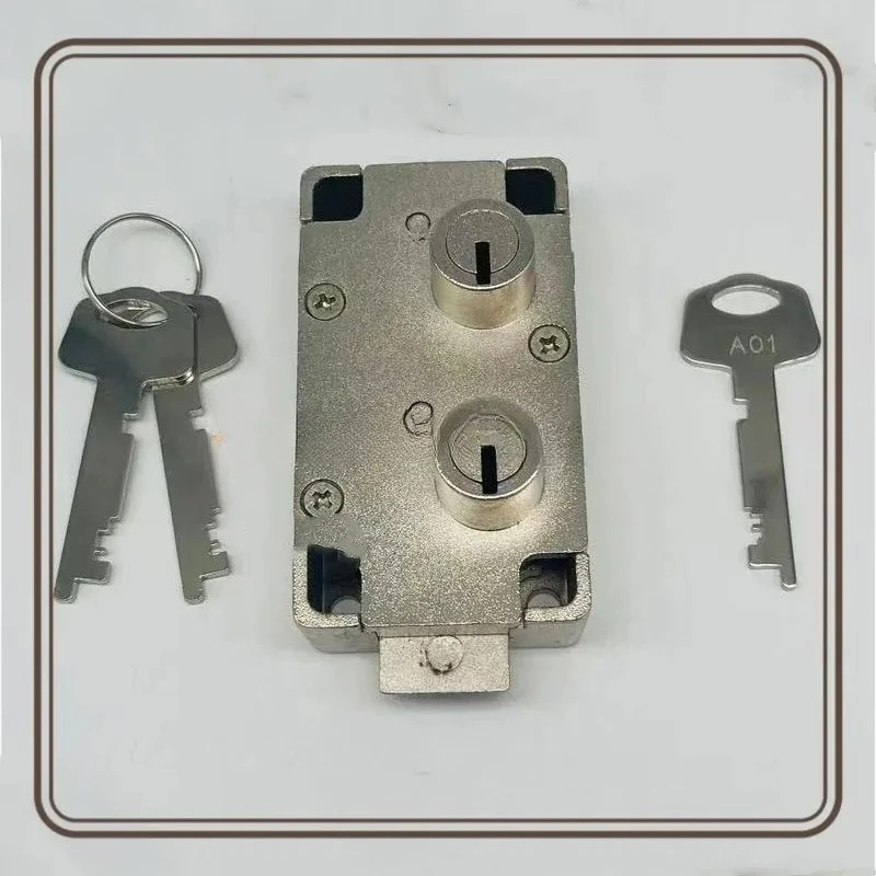 Bank Vault Door Lock Double Management Safe Double Control Lock Blade Old Safe Safe Lock Universal