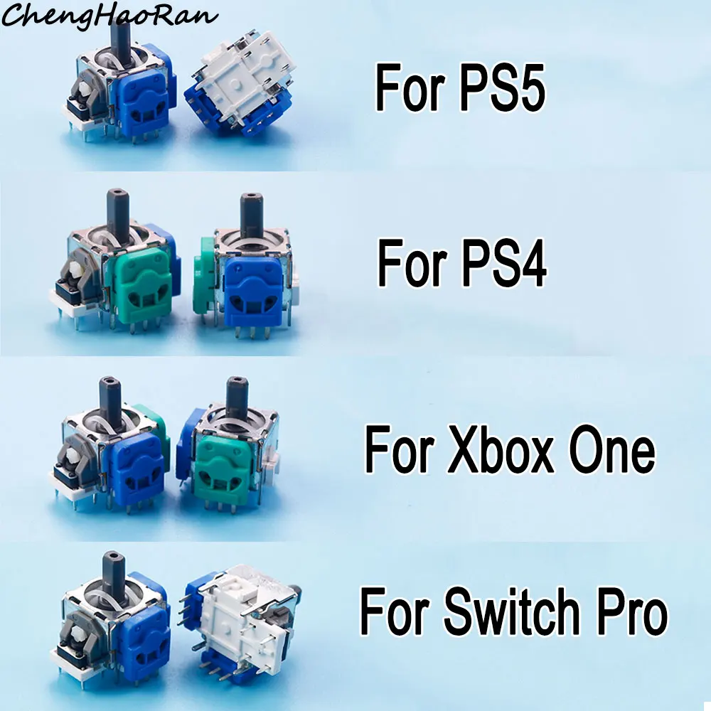 1-czฤลciowy joystick elektromagnetyczny 3D Hall do kontrolera Xbox One / Xbox SerieseS X / Switch Pro Joystick Remote Stick Czฤลci naprawcze
