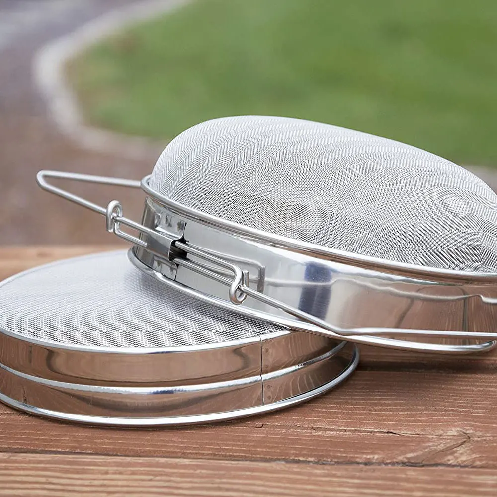 Stainless Steel Beekeeping Double Layer Honey Filter Settling Tank Colanders Strainers For Kitchen Tools