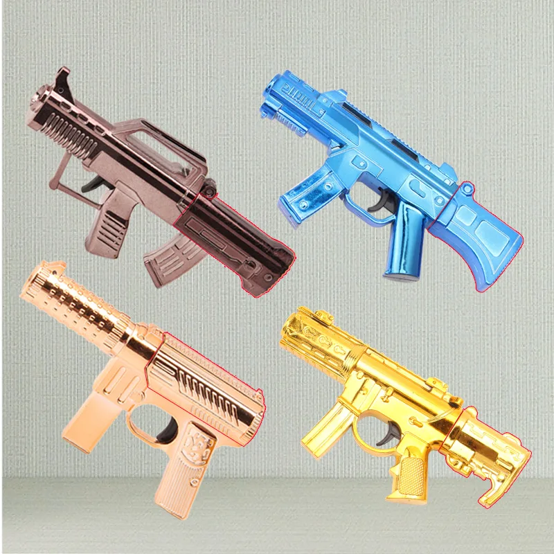 1:6 スケールミニおもちゃの銃モデル精巧な合金金属製フェイクガンコレクションディスプレイ用小さな男の子子供の誕生日プレゼント