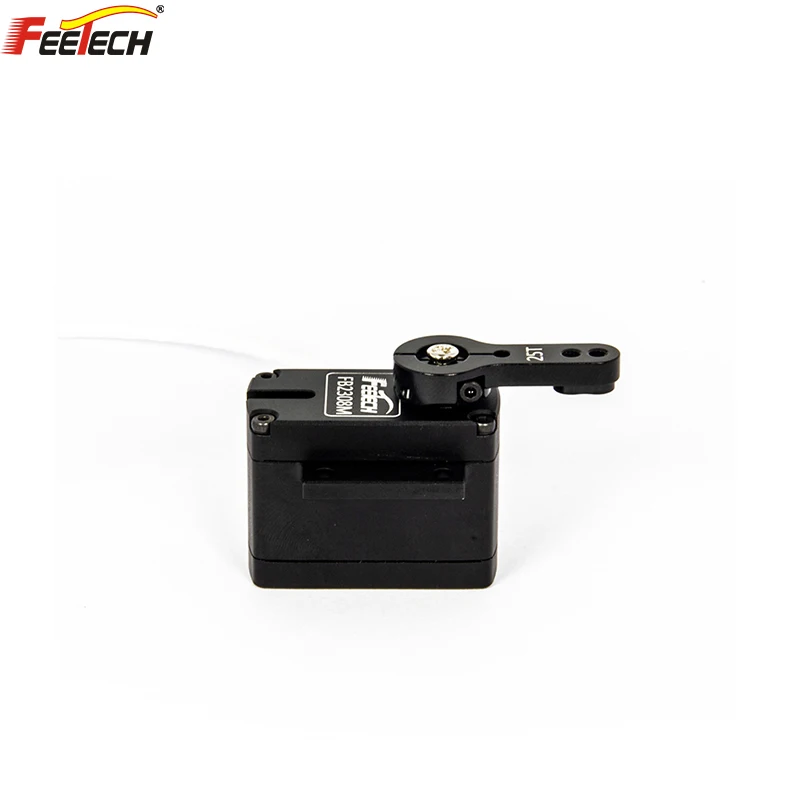 Feite 12V 7Kg.Cm Digital 360-Degree Servo Waterproof Industrial Waterproof Servo Brushless Steel Gear 360-Degree RC Cars