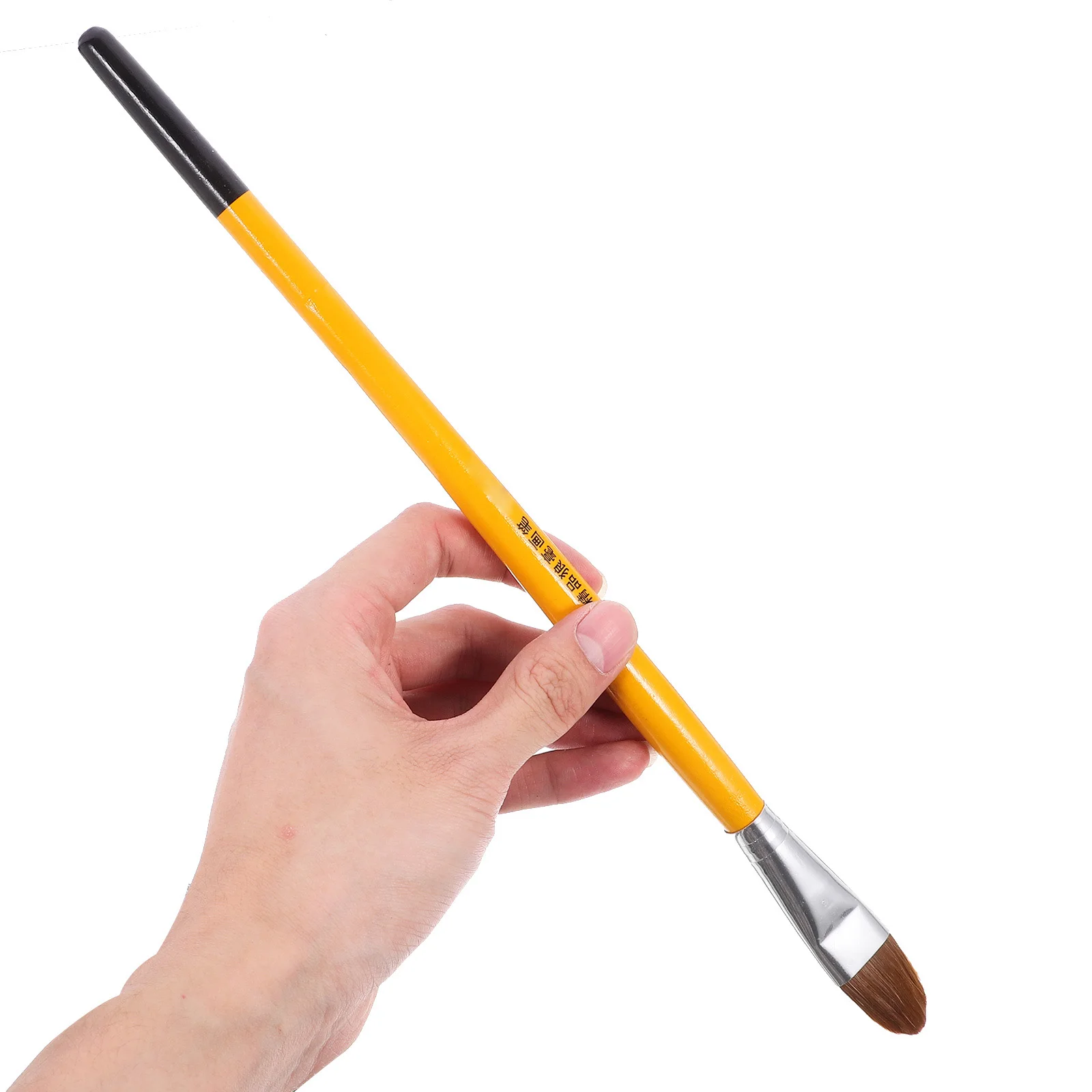 

12pcs Natural Wolf Hair 6 Sizes Art Student Accessories Painting Tool Paint Brushes For Acrylic Painting Set Oil Brushes