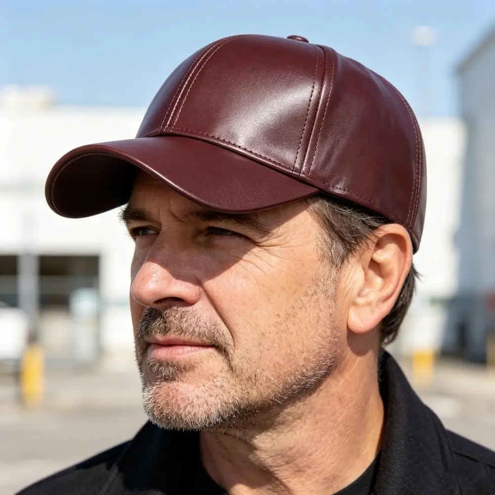 Baseball Hat Soft Top Washable Solid Color Casual Cap Lightweight Breathable Adjustable Fit Baseball Cap
