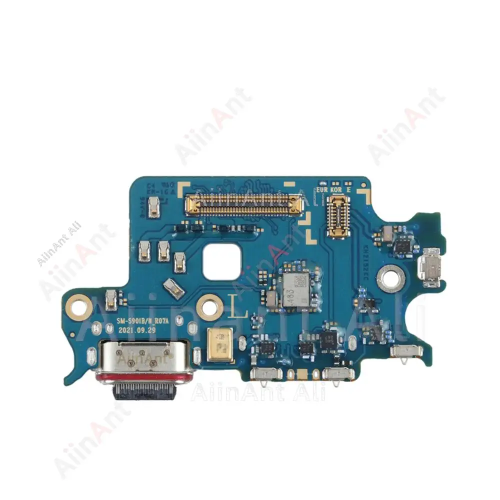 AiinAnt USB Port Charging Board Dock Connector Charger Flex Cable For Samsung Galaxy S22 Ultra Plus S22+ S901N S906N S908N 5G