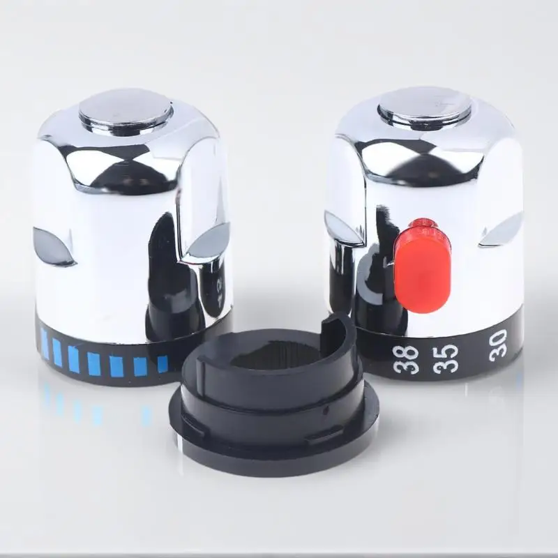 {HMA74} مقبض التحكم الحراري للحمام دش خلاط صنبور التحكم في المياه مقابض تحسين المنزل دش الحنفيات