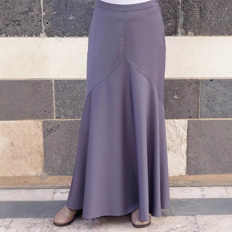

Simple Long Slim Fashion Long Skirt 2025 Autumn High Waist Commuting Elegant Skirt