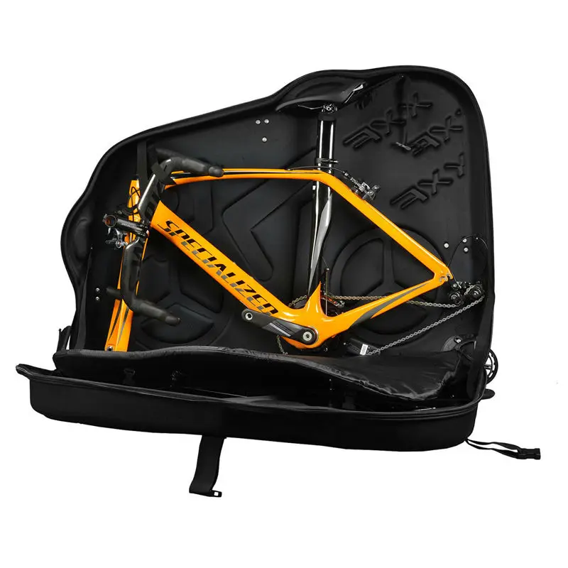 ABS Hard Bike Case, Plastic Travel Box, Bicycle Parts, MTB, Road, Triathlon, Bicycle Parts, 26 \