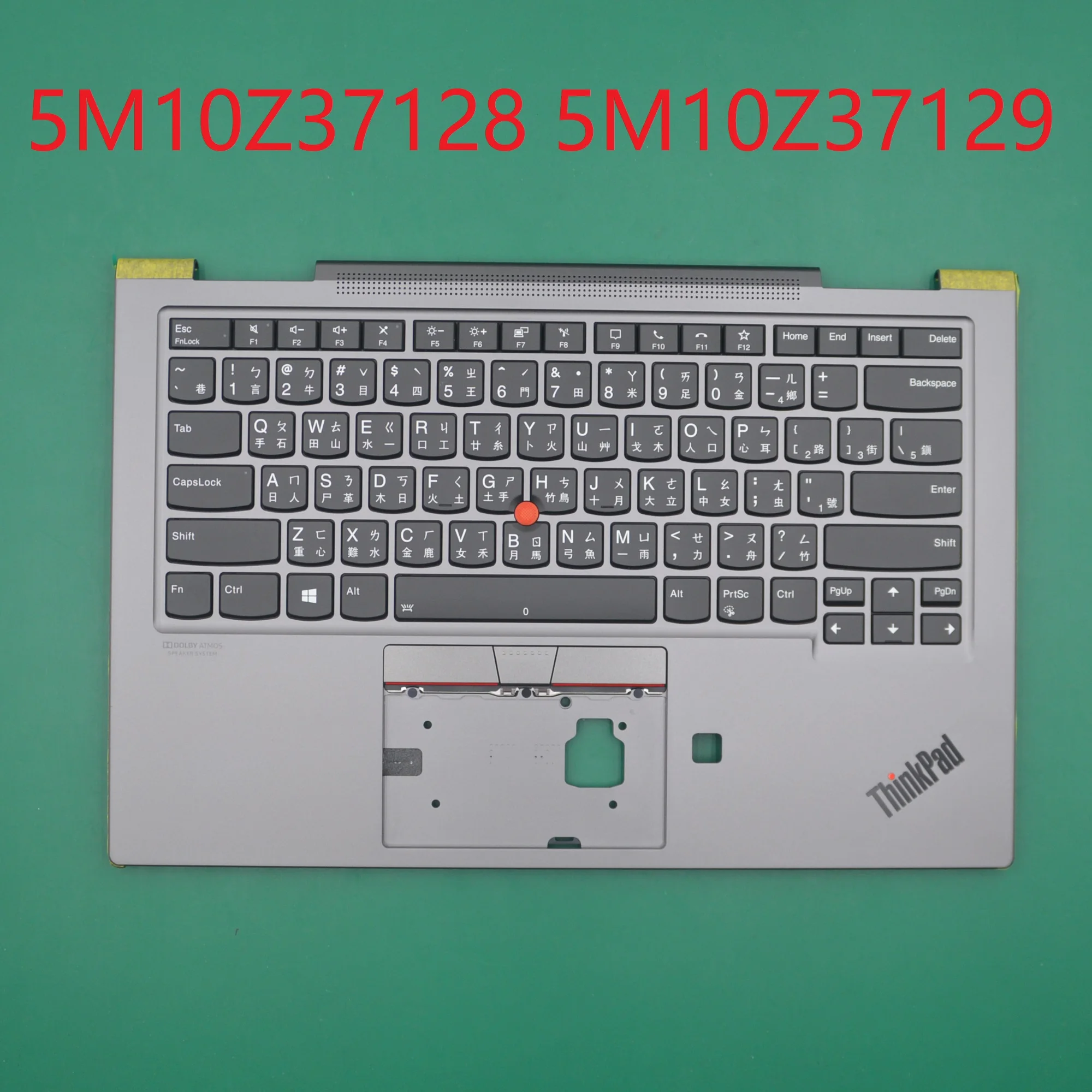 Keyboard Palmrest Top cover Taiwan  Backlit for ThinkPad X1 Yoga 5th Gen 20UB 20UC 5M10Z37128 5M10Z37129 NEW