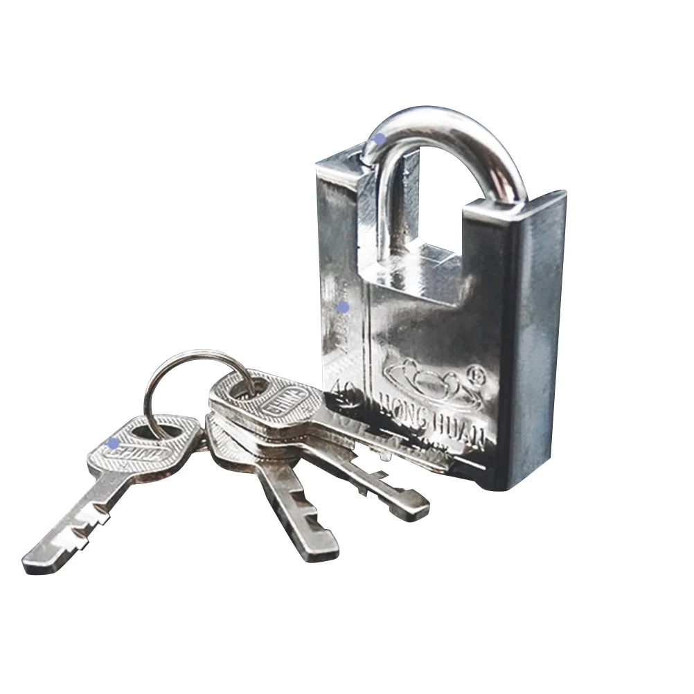30mm Steel Padlock Durable Lock Box for House Key Anti Theft Design Long Service Security Safe Deposit Hardware
