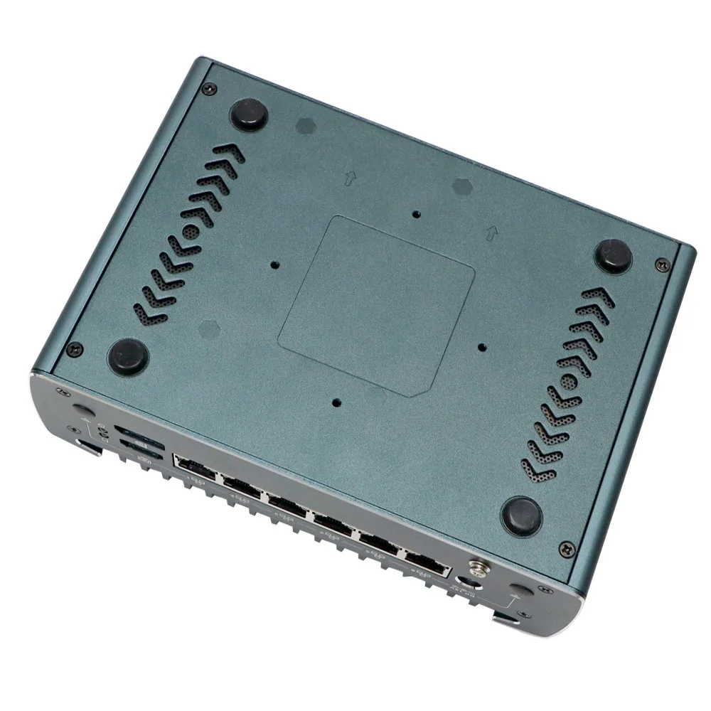 Aparelho firewall roteador macio mini pc intel i5 1235u i7 1255u 6 portas 2.5gbe i225 ddr4 hdmi2 1 dp1 4a suporte opsense pfsense