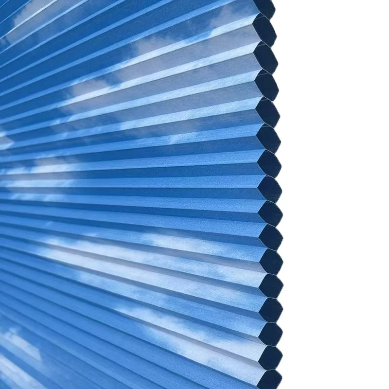 Customization  Top-Down Bottom-Up Semi-Blackout Cellular Honeycomb Window Blinds Fabric Top Product Blinds Shades Shutters