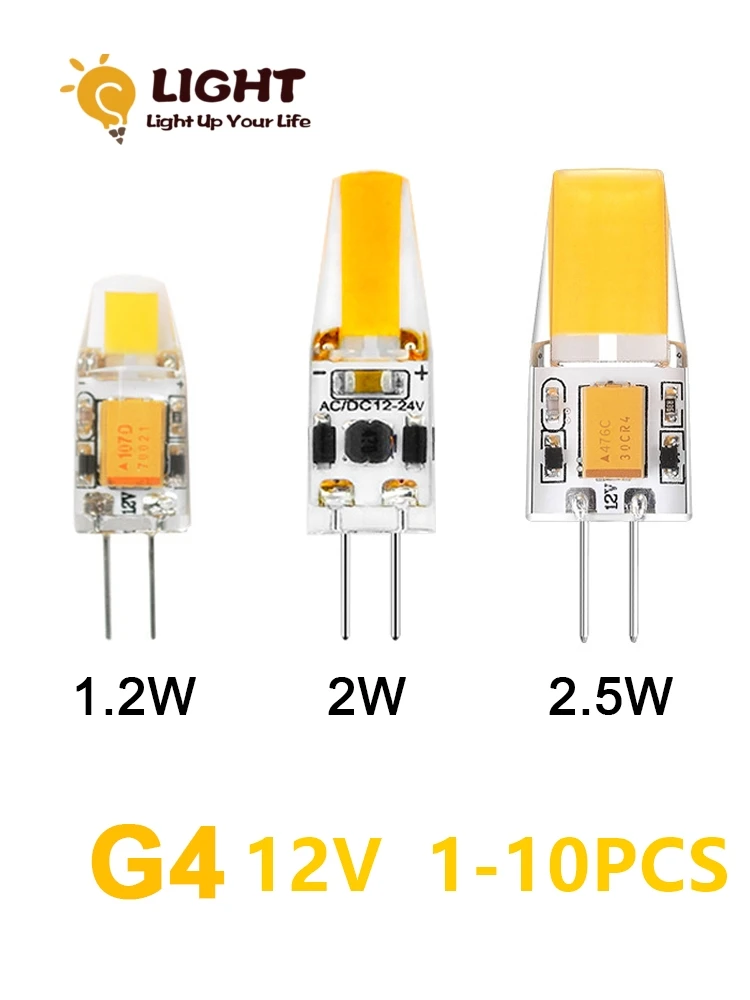 

Миниатюрная Светодиодная лампа из силикагеля G4, низкое напряжение 12 В, монолитный блок светодиодов, теплый белый свет для зеркального освещения, хрустасветильник свет, сменсветильник Галогеновый свет 25 Вт