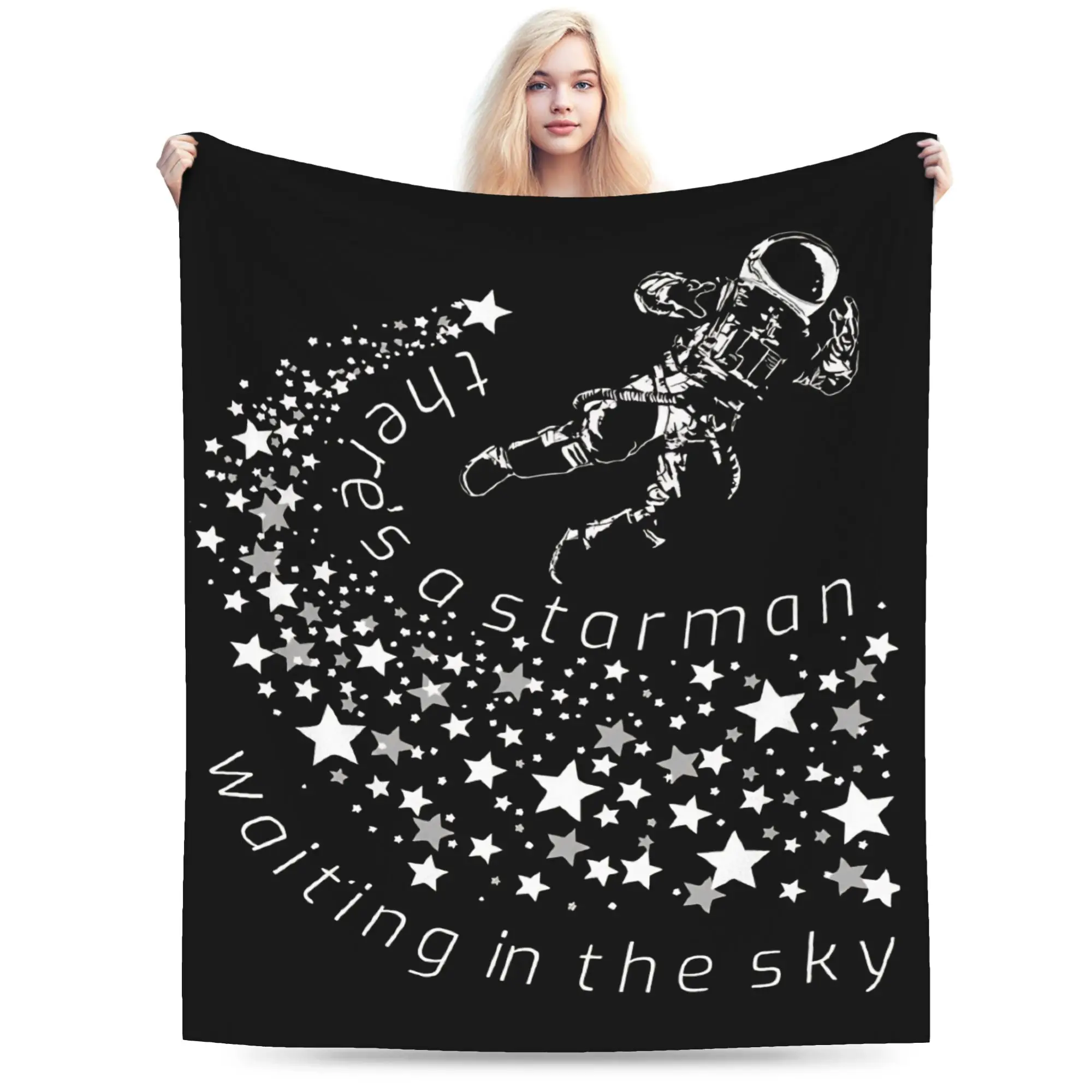 Project Hail Mary StarmanAstral Voyager  Blanket  Flannel Funny Warm Throw Blankets for Coverlet Spring/Autumn