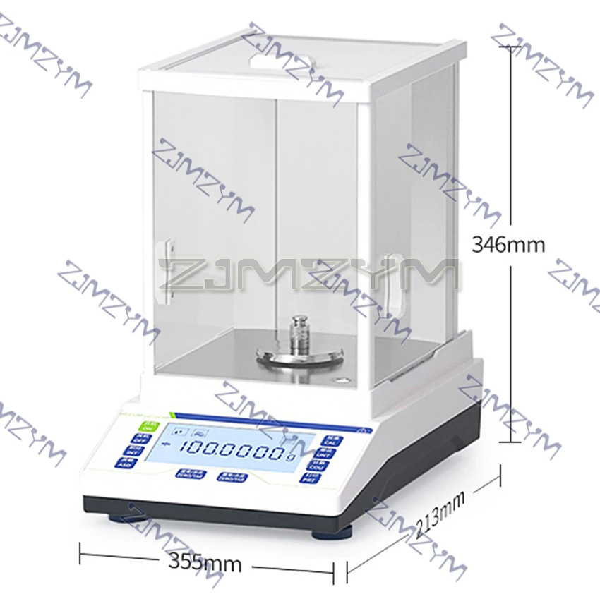 0.0001g 100-220g Electronic Analytical Balance Scale Lab High Precision Digital Laboratory Electronic Weighing Balance Scale