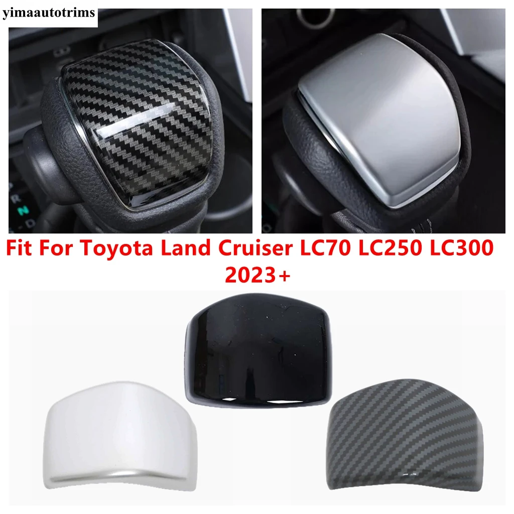 

Center Console Gear Shift Shifter Head Decorative Cover Trim Accessories For Toyota Land Cruiser LC70 LC250 LC300 2023 2024 2025
