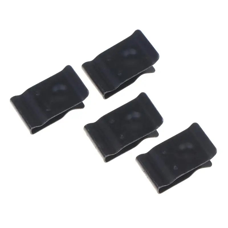 High quality4/8Pcs Engine Cover Hood Rain Collecting Board Buckle Board Iron Clips For Golf B5 B6 B7 Magotan B6 CC