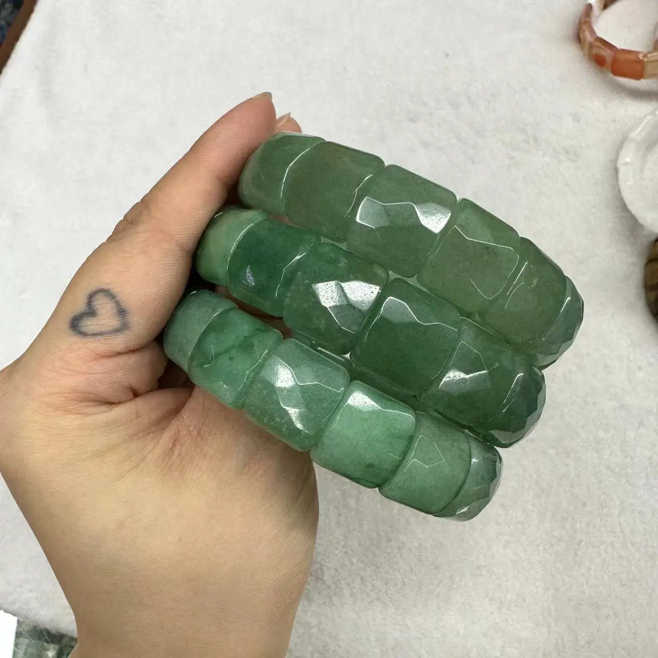 

Новый браслет из натурального авантюрина 11*15 мм, Энергетический Браслет, модные ювелирные украшения, оптовая продажа, подарок