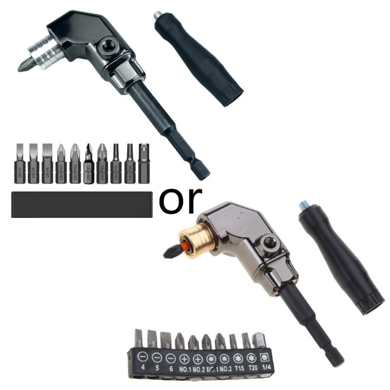 

Right Angle Attachment Electric Screwdriver Repair 90 Degree Corner Device Screwdriver Socket Adapter Drill Bit DropShipping