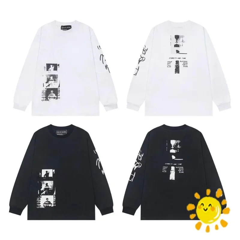 

24SS New Top Version Fasion Enfants Riches Deprimes Long Sleeve T-Shirt Men Women Best Quality Top Streetwear ERD T Shirt