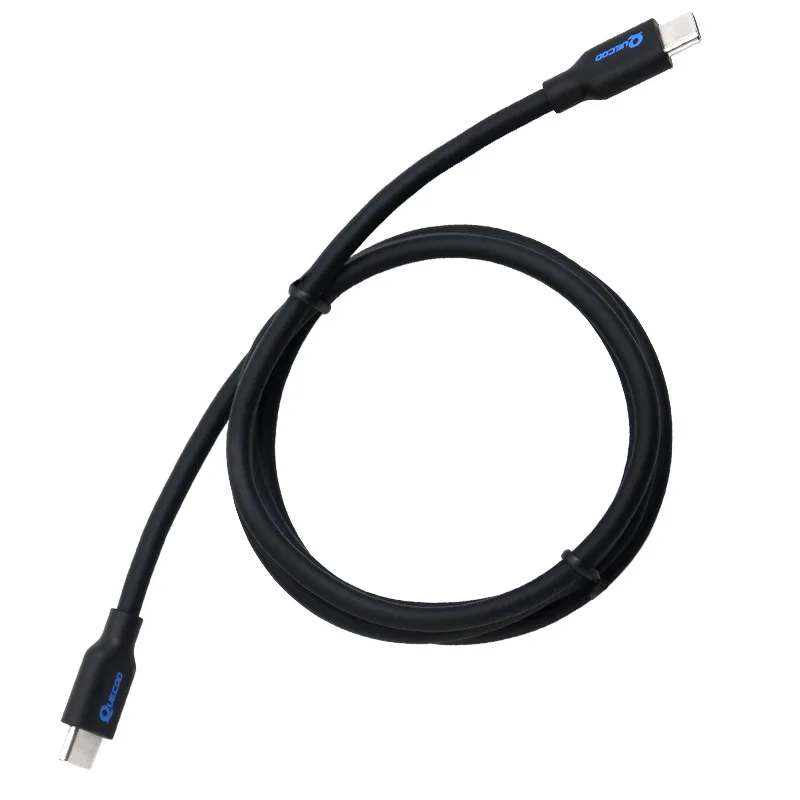 Imagem -06 - Usb c para Tipo-c Cabo de Carga Rápida Trigger Cabo de Carregamento Cabo Conversor Fio 1m para Ts101 T85 Gd300 Ferro de Solda 100w