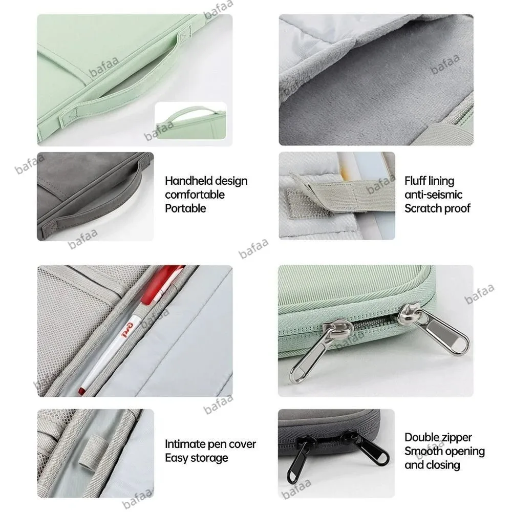 For Vivo Pad SE 12.3 2025 Pad5 Pro 3Pro 13 inch Pad2 12.1 iQOO Pad2 12.1 2Pro 13 Waterproof Double Layers Portable Storage Bag