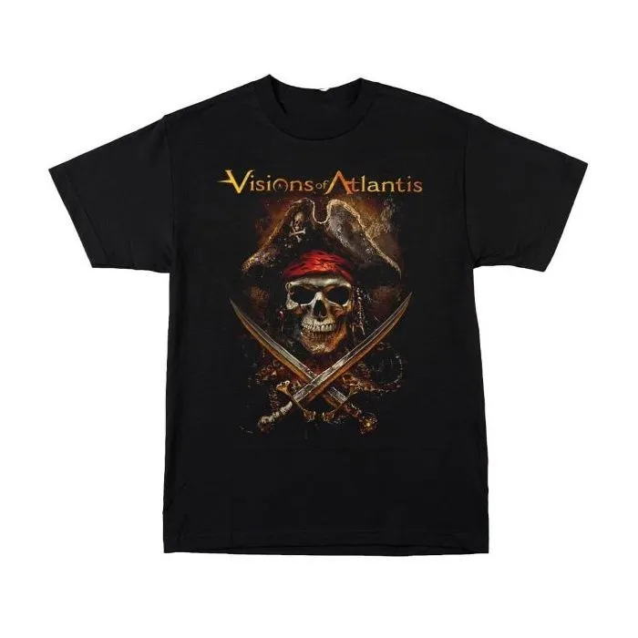 VISIÓN DE ATLANTIS Miembros de la banda musical Camisa negra S-5XL CS006