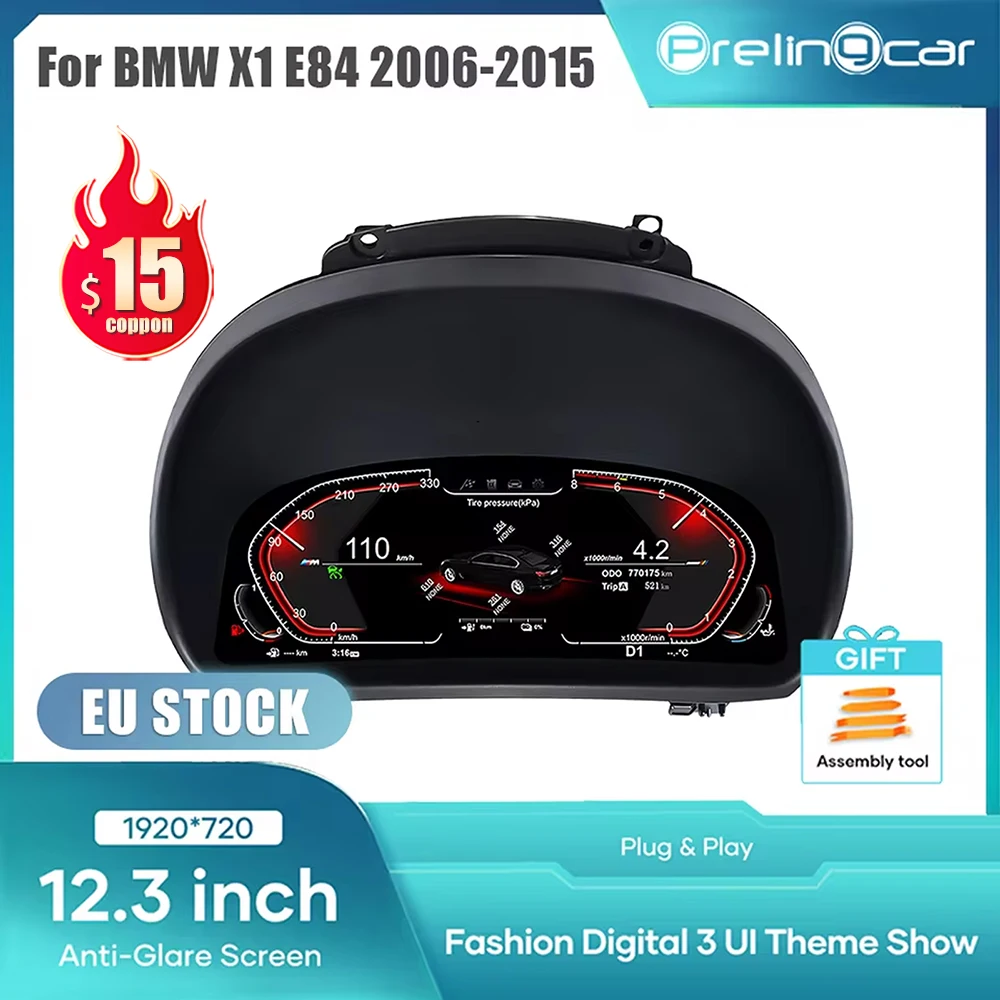 Painel Digital para BMW X1 E84: A Solução Definitiva para Quem Quer Modernizar o Painel Original