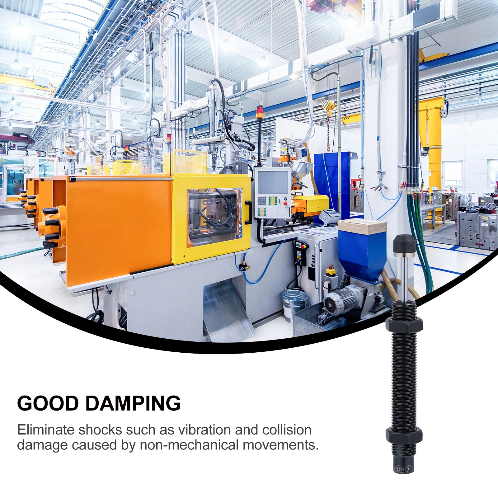 

Premium Oil Shocks Absorber Buffer Pneumatic Cylinder Self Pressure Regulation Damping Wear Resistant Heat Resistant