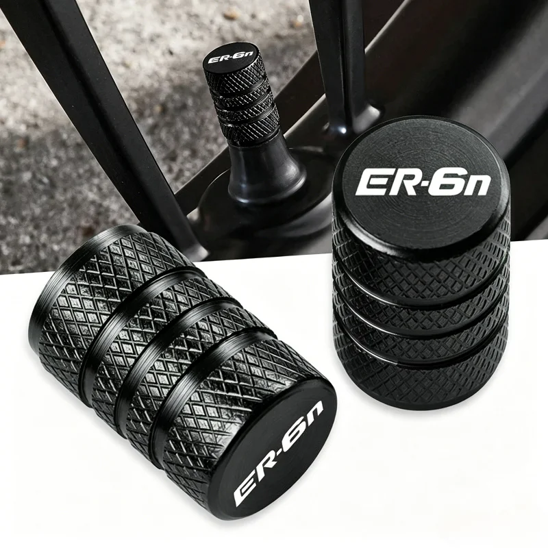 For Kawasaki ER6F ER6N ER-6N 2012-2024 Motorcycle Accessorie Tires Valves Tyre Stem Cover Air Caps Airtight Theftproof Wheel
