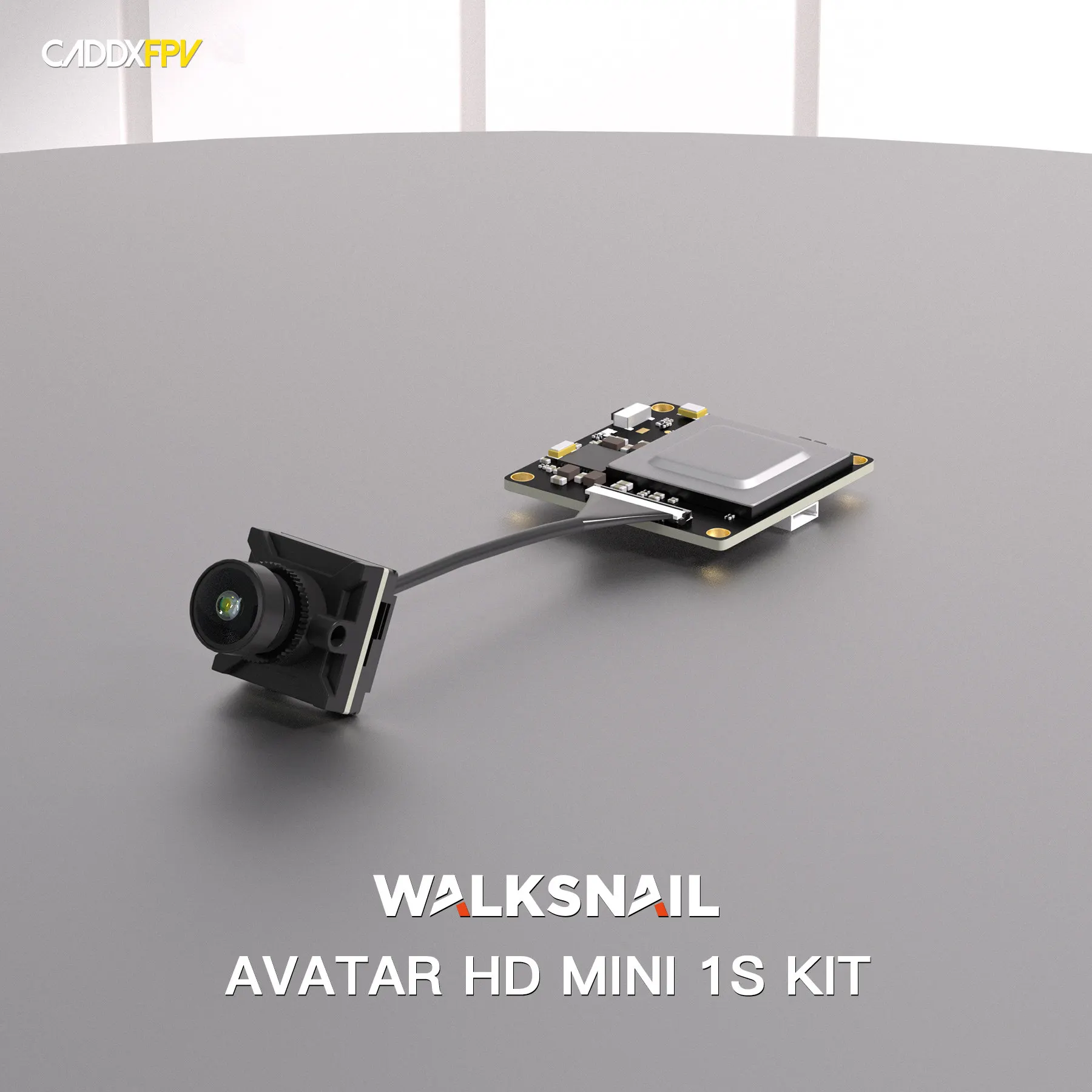 

6.8g Walksnail Avatar Mini 1S Kit 1080P/60fps 350mW 22ms Low Latency Built-in 8GB Storage for FPV Freestyle Tinywhoop 75mm Drone