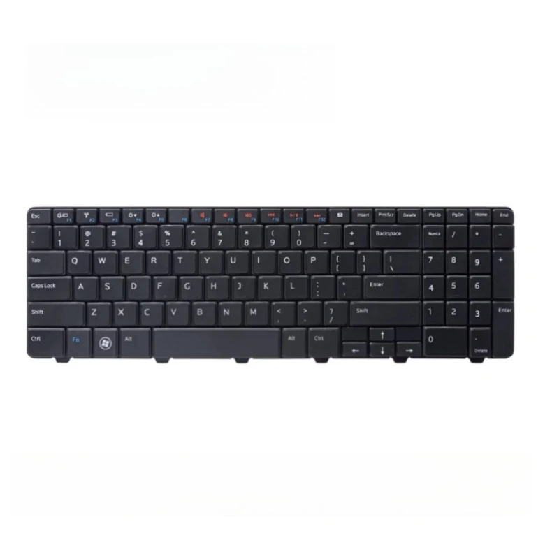 

Сменная клавиатура черного цвета с американской раскладкой для Dell Inspiron 15R 5010 M5010 M501R N5010 Series