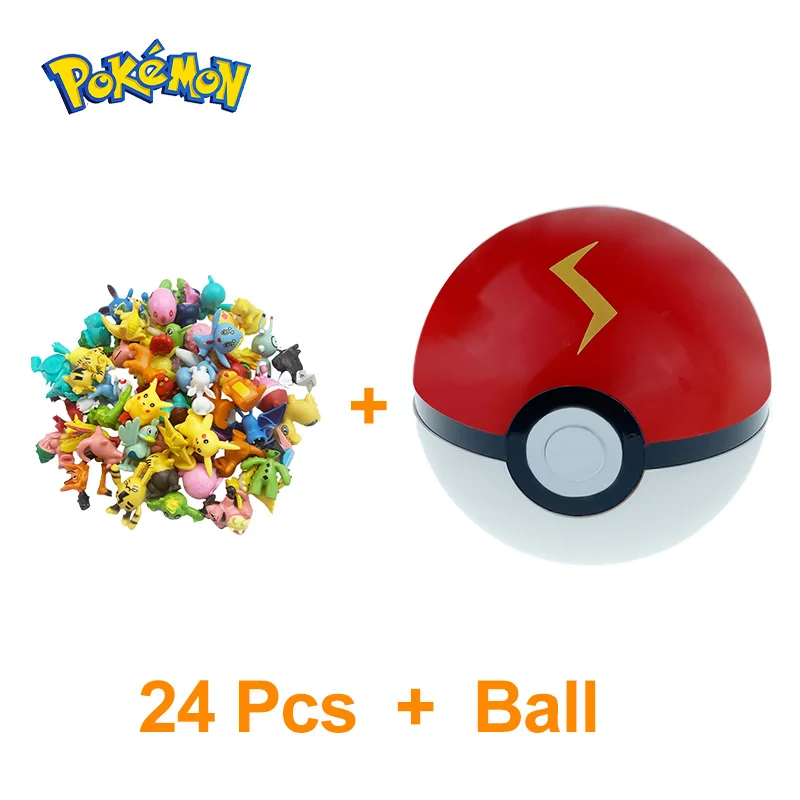 Pokemon Ball Elf Spielzeug Anime Actionfigur PokeBall Tasche Monster leerer Clip n Go Modell Pikachu Pokeball Kind Kind Weihnachten Gif