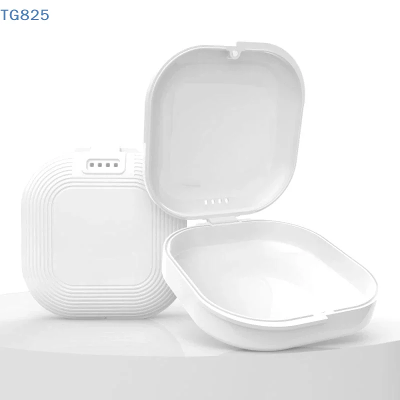 【AN】【SA】Denture Tray Box Dental Braces Retainer Case Vent Holes Dental Denture Box ​False Teeth Protective Case