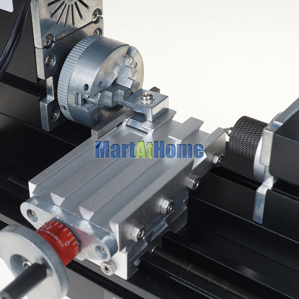 Imagem -06 - Potência Mini Metal Torno Máquina Ferramenta Tz20002m 12000 Rpm Max. Workpiece 135*20 mm Viagem 32*145 mm 60w de Alta