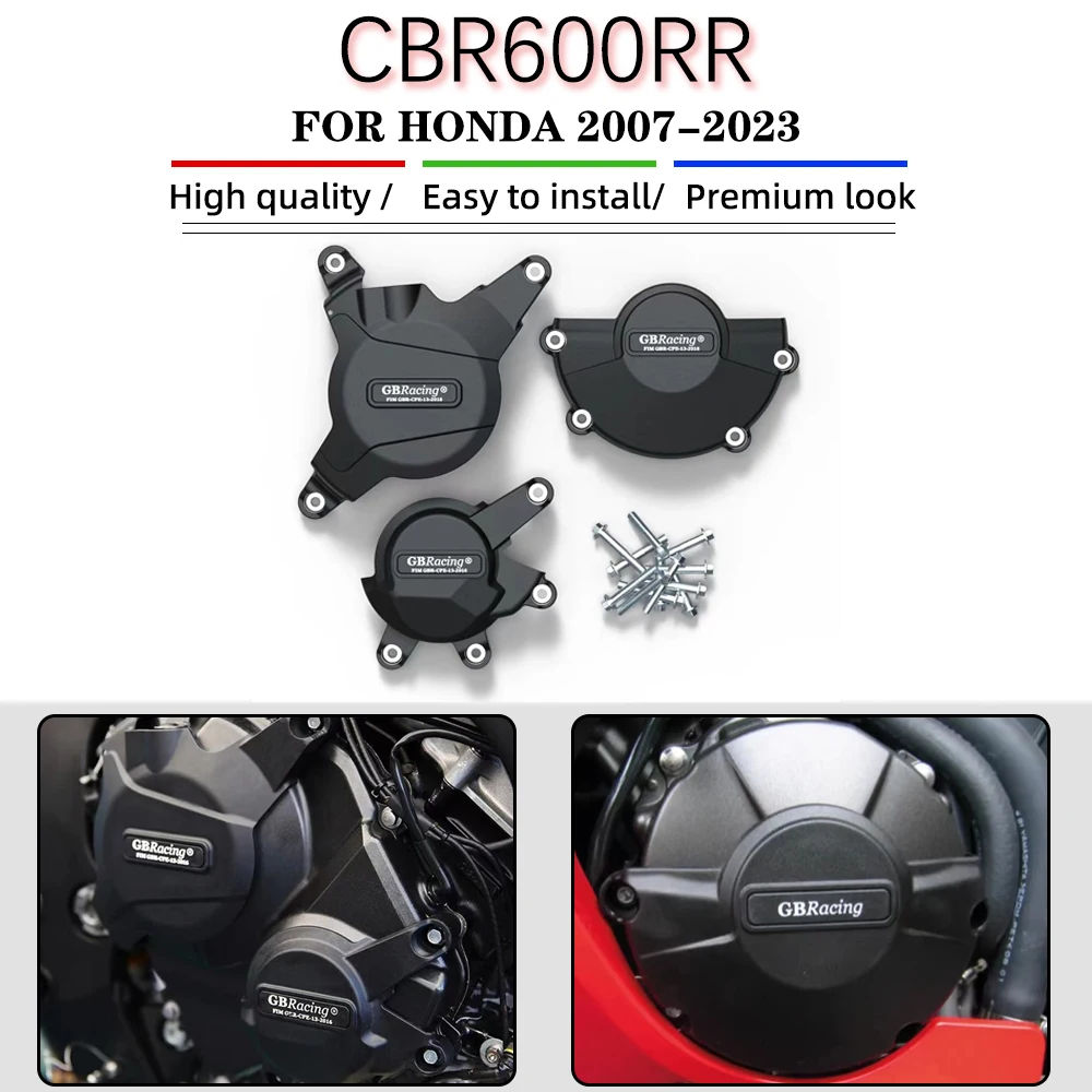 

CBR600RR Motorcycles Engine Protection Cover For GB Racing For HONDA F5 CBR600RR 2007 2008 2009 2010-2023 GBRacing Engine Cover