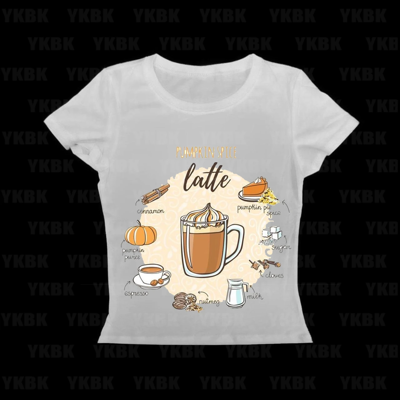 Printed TShirt Women Thanksgiving Halloween Party T-shirt Famale Autumn Holiday Outfit Short Sleeve Tee