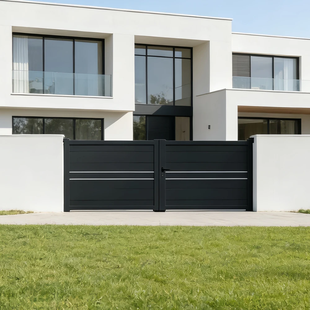 

Алюминиевые ворота для виллы на заказ: современные, роскошные, раздвижные, для главного входа, подъездной дорожки, сада, двора, с функцией ограждения и безопасности