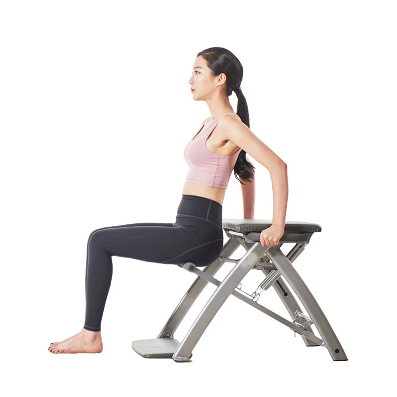 Home Foldable Portable Pilates Universal Chair Equipment Yoga Fitness Chair Multifunctional Yoga Fitness Equipment