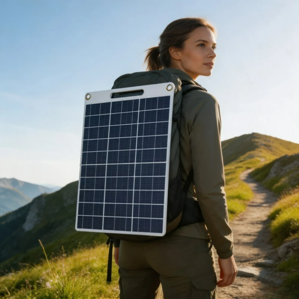Waterproof Portable Solar Panel Charger 15W 20W 5V Dual USB Fast Charging Compact Outdoor Emergency Solar Power Bank for
