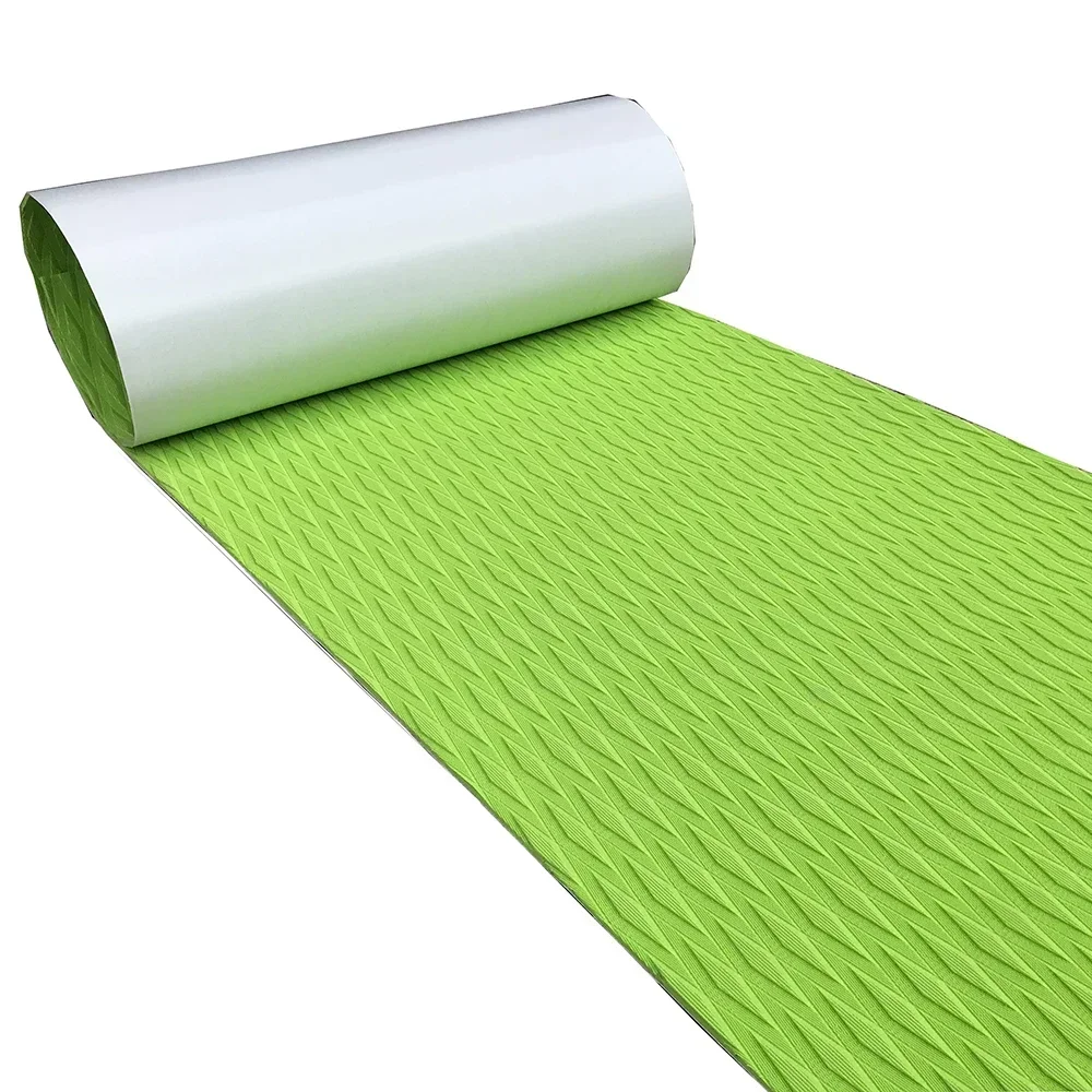 Diamond Lines EVA Foam Bootdekmat voor kajak Zelfklevende vloermatten Fishin Marine Yacht Traction Grip Pad Grijs