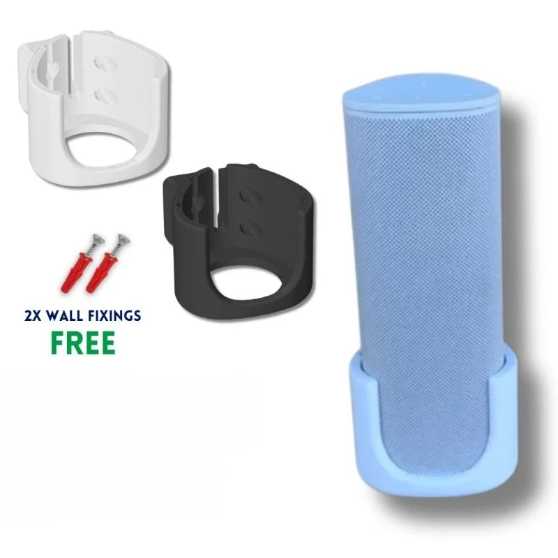 Black/White Vertical Wall Mount Holder for Sonos Roam Speaker Bracket Mount Stand Speaker Wall Organizer