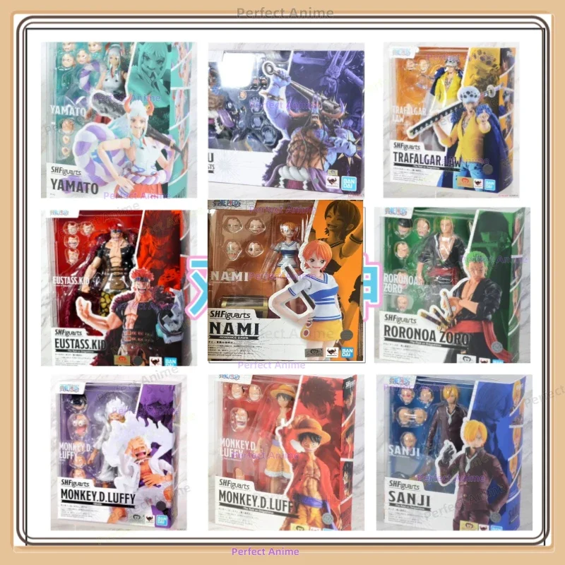 

In Stock Original S.H.Figuarts Yamato Luffy Sanji Luffy Gear 5 Zoro Action Figure Gift Model One Piece Delivery Within 48 Hours