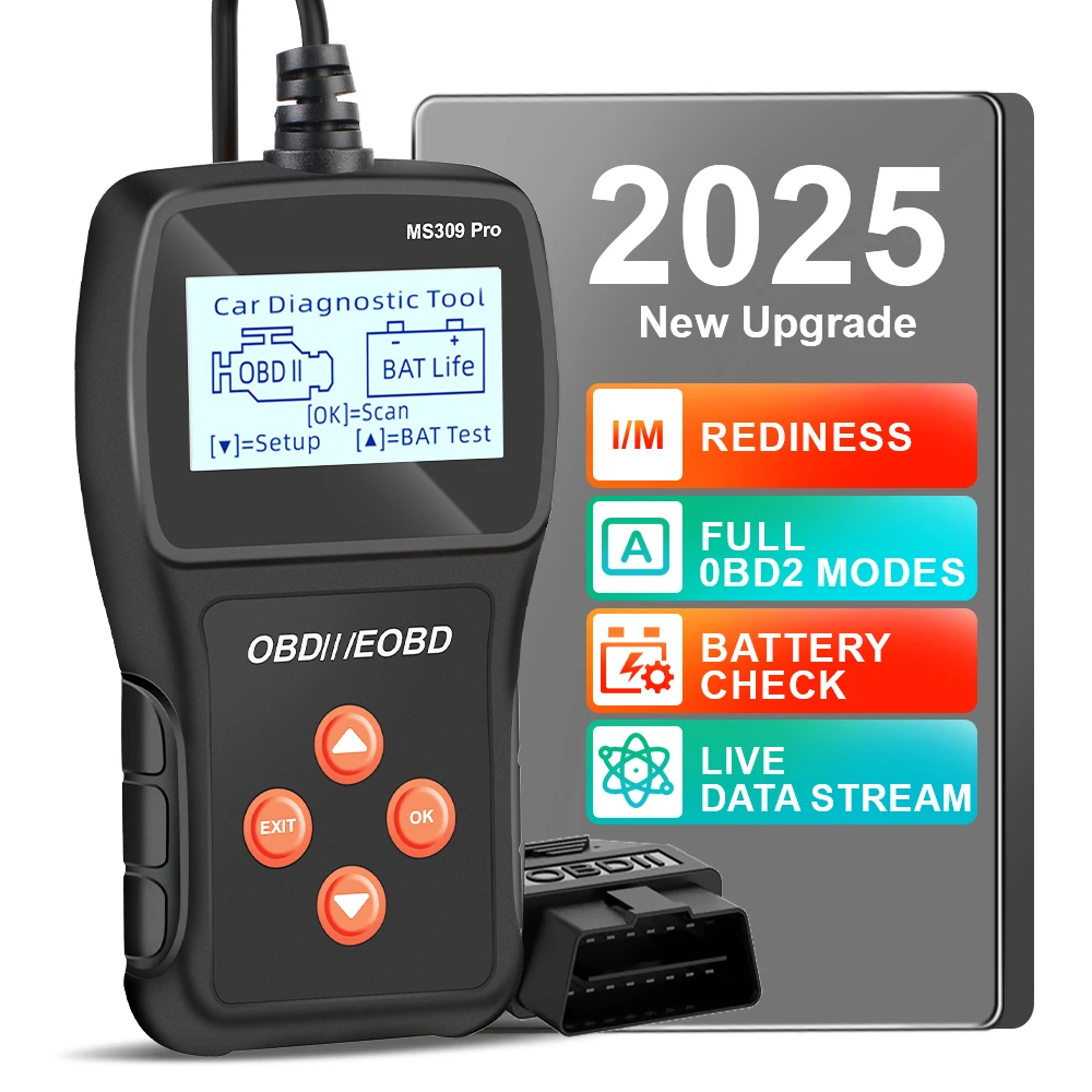 أداة تشخيص المسح التلقائي ، دعم متعدد اللغات ، وظائف OBD2 الكاملة ، CR3001 ، رمز OBD2 ، الماسح الضوئي PK ELM327 ، V1.5 ، X431