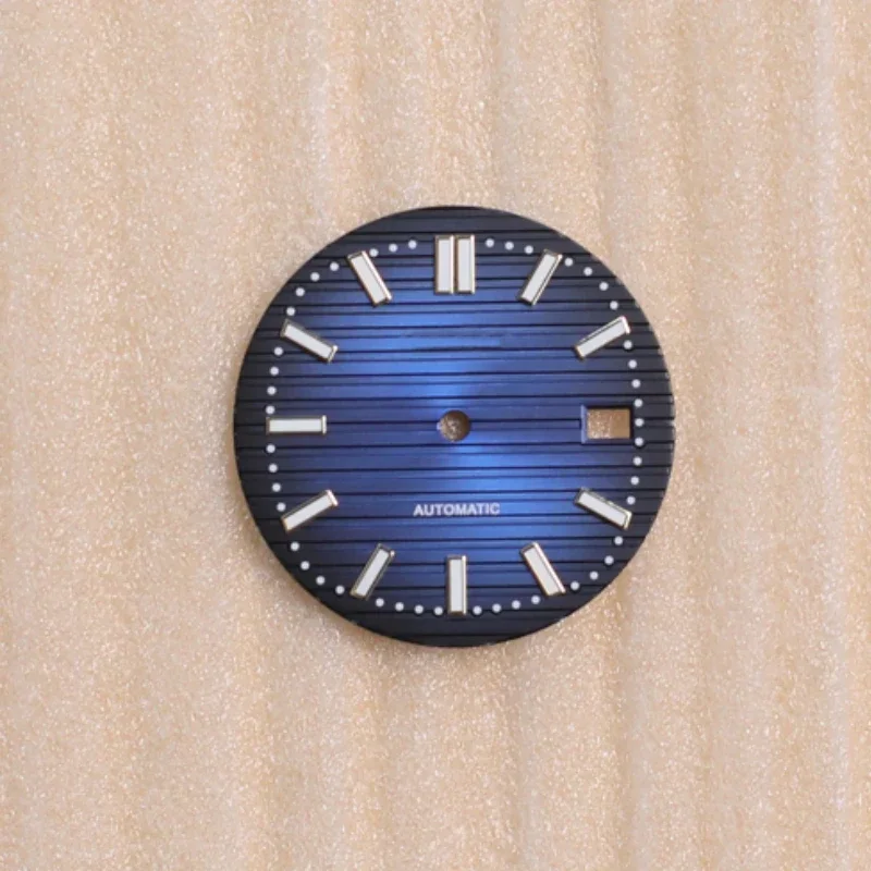 30,5 мм NH35 циферблат S Nautilus буквально-зеленый светящийся циферблат стрелки часов подходят для NH35 NH36 детали модификации механизма новый DIY