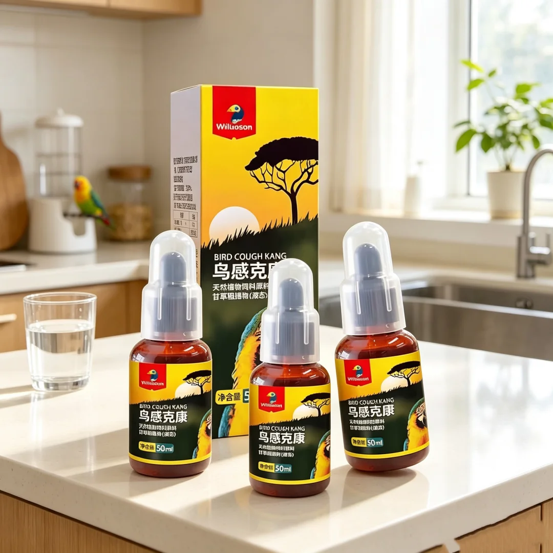 Parrot bird special diarrhea asthma cough tiger skin Xuanfengpeony Myna commonly used nutritional supplement 50ml
