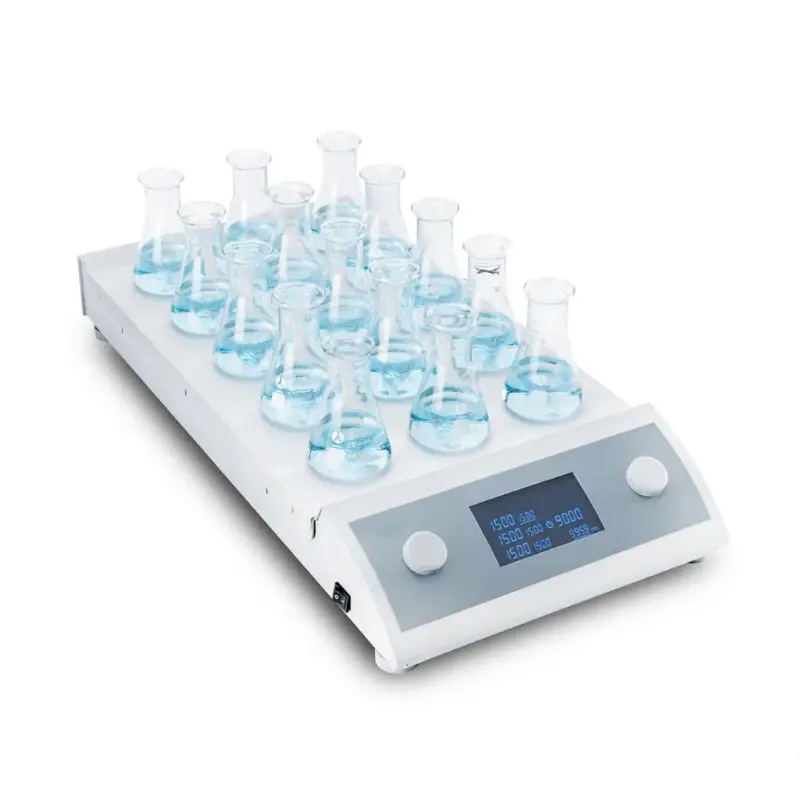 MS-T-S15 15-Position Magnetic Stirrer Laboratory Supplies Lab Equipment 1100rpm Large Capacity Mixer Stirrer Machine