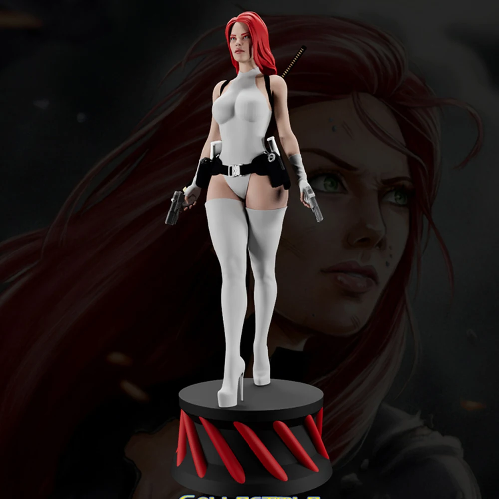 

1/24 Вдова Сексуальная Девушка 3D Принт Фэнтези Человеческая Фигурка Смола Модель Фигурка Игрушка Миниатюрная Редукционная Статуя Неокрашенный Серый Эффиг ﻿